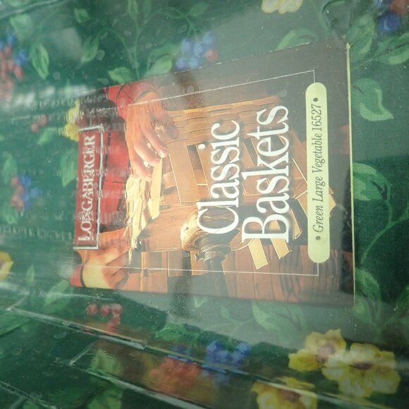 Vintage Longaberger Wedge Vegetable Basket - Picture 5 of 8